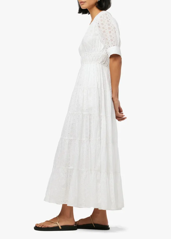 Women Dresses Jumpsuits Joe8217s Jeans THE ILLANA BRODERIE DRESS Optic White Women Dresses Jumpsuits Joe8217s Jeans THE ILLANA BRODERIE DRESS Optic White