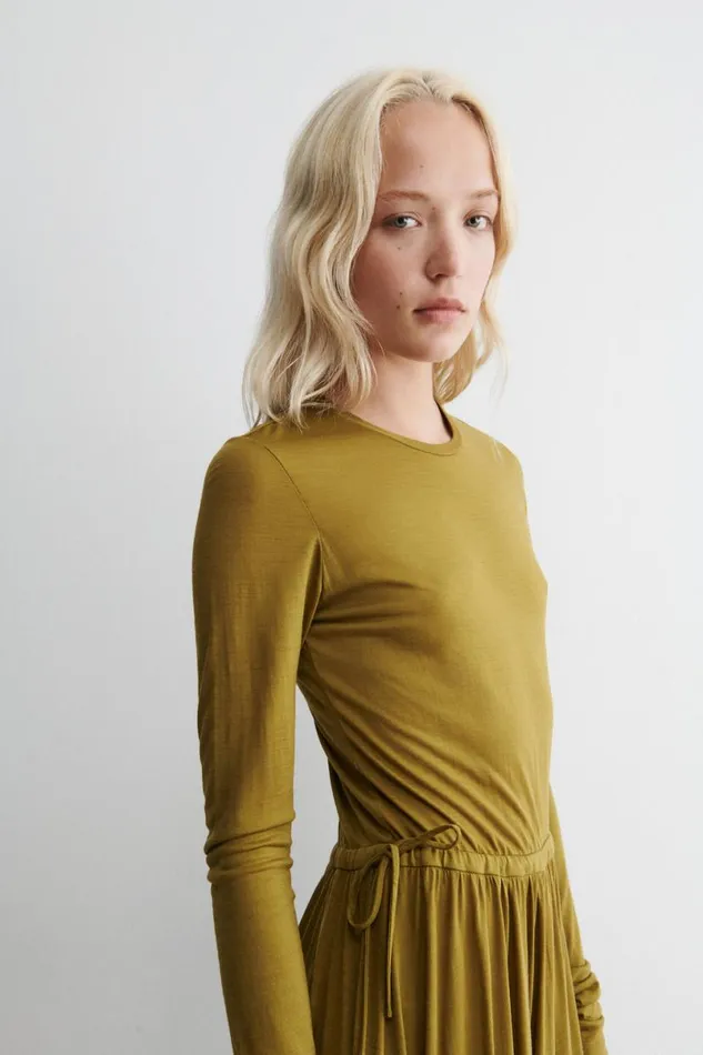 Women Dresses Rachel Comey Bazoni Dress Olive Women Dresses Rachel Comey Bazoni Dress Olive