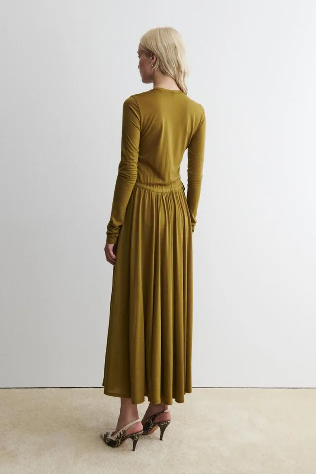 Women Dresses Rachel Comey Bazoni Dress Olive Women Dresses Rachel Comey Bazoni Dress Olive