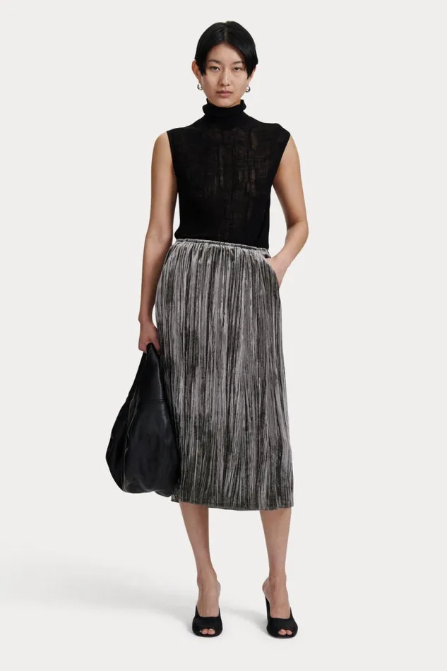 Women Dresses Rachel Comey Namur Dress Gunmetal Women Dresses Rachel Comey Namur Dress Gunmetal