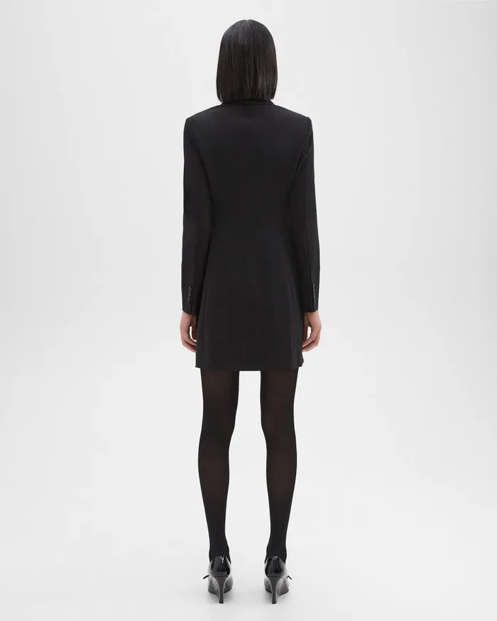 Women Dresses Theory Blazer Dress In Good Wool Black