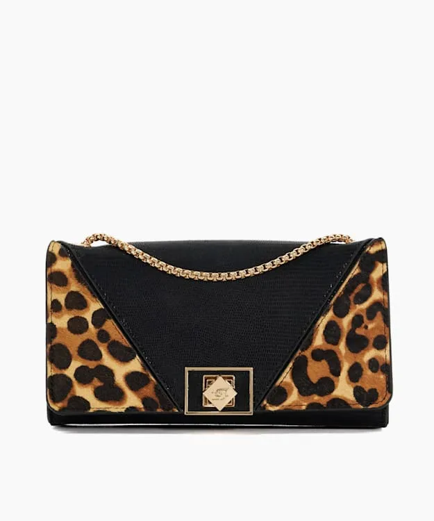 Women Dune London Crossbody Bags Chain Handle Shoulder Bag Animal