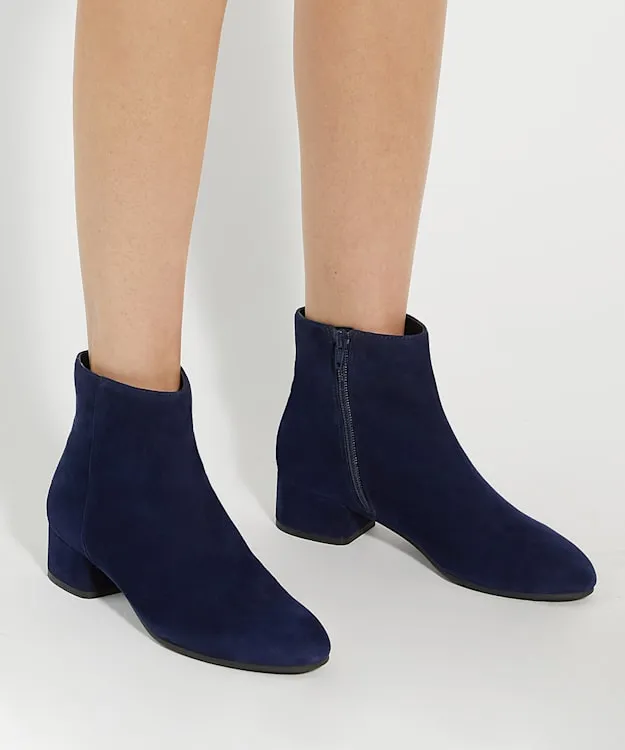 Women Dune London Wide Fit Boots Wide Fit Ankle Boots Blue