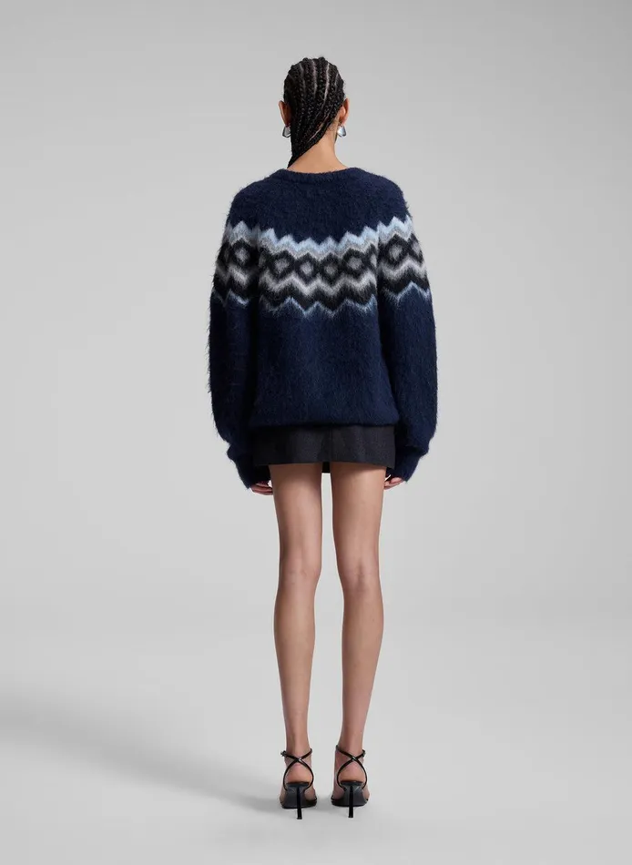 Women Edie Mini Tux Skirt Charcoalblack ALC Bottoms