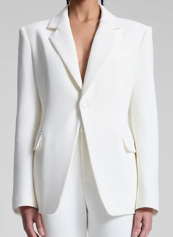 Women Elza Tailored Jacket Off White ALC Jackets and Coats