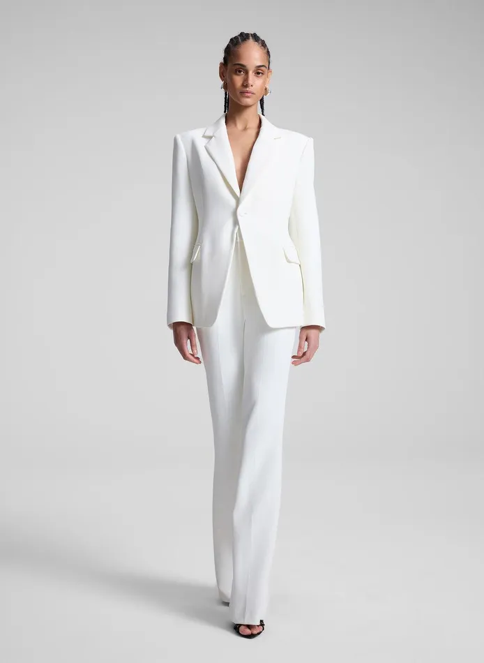 Women Elza Tailored Jacket Off White ALC Jackets and Coats