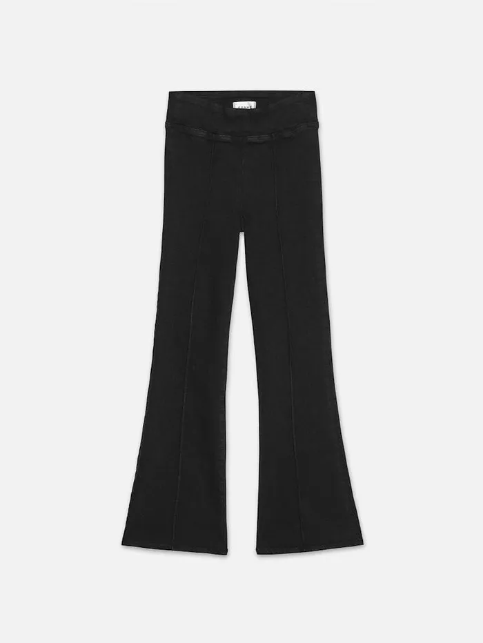 Women FRAME Bootcut The Jetset Crop Mini Boot Pintuck