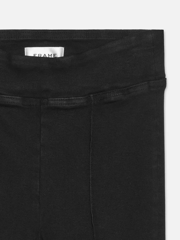 Women FRAME Bootcut The Jetset Crop Mini Boot Pintuck
