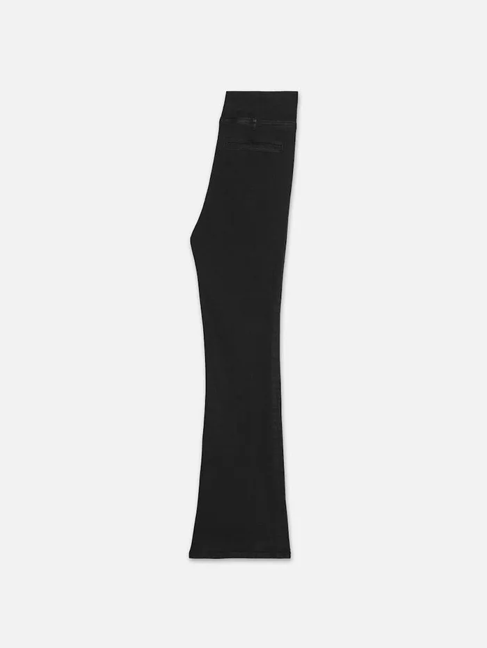 Women FRAME Bootcut The Jetset Crop Mini Boot Pintuck
