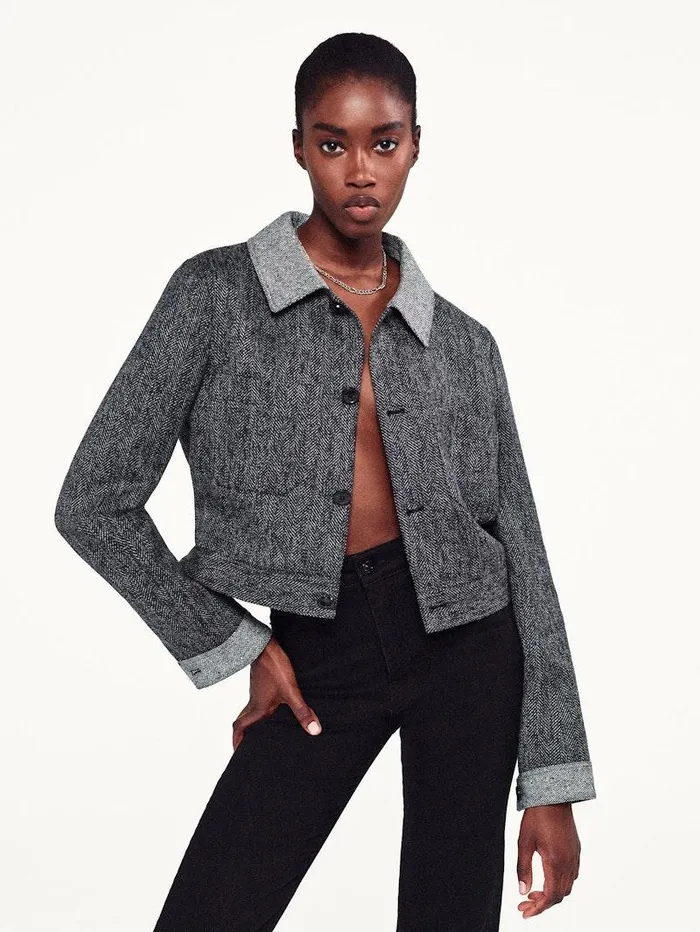 Women FRAME Jackets and Coats Button Front Jacket