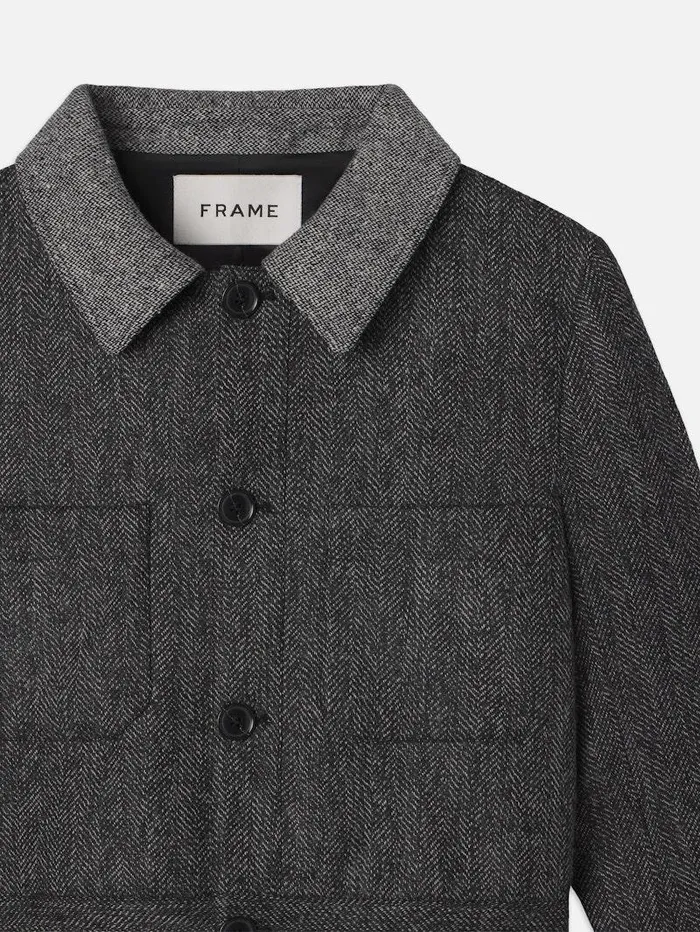 Women FRAME Jackets and Coats Button Front Jacket