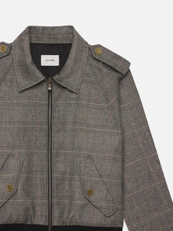 Women FRAME Jackets and Coats Modern Bomber Jacket Women FRAME Jackets and Coats Modern Bomber Jacket