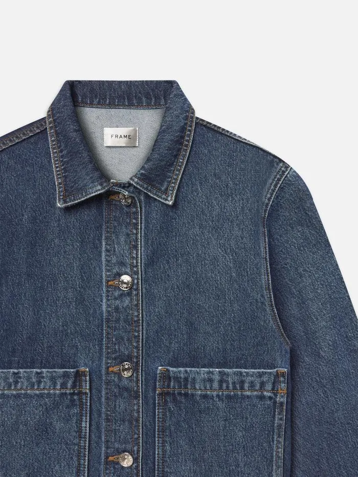 Women FRAME Jackets and Coats The Patch Pocket Jacket Women FRAME Jackets and Coats The Patch Pocket Jacket