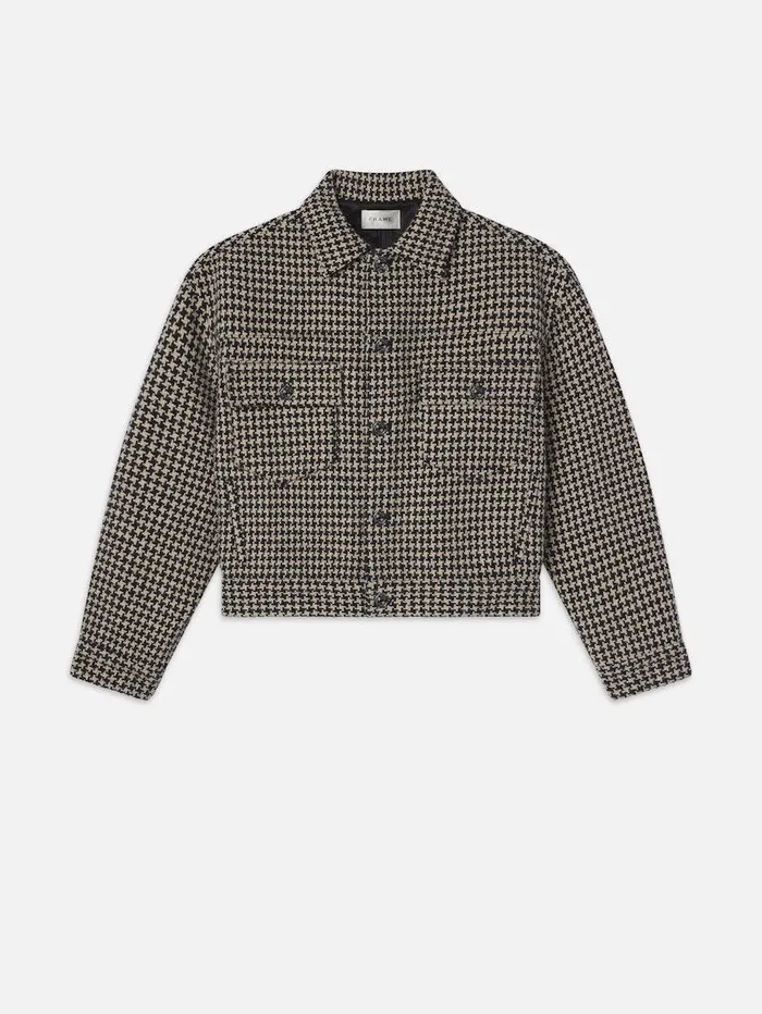 Women FRAME Jackets and Coats The Tweed Boxy Jacket