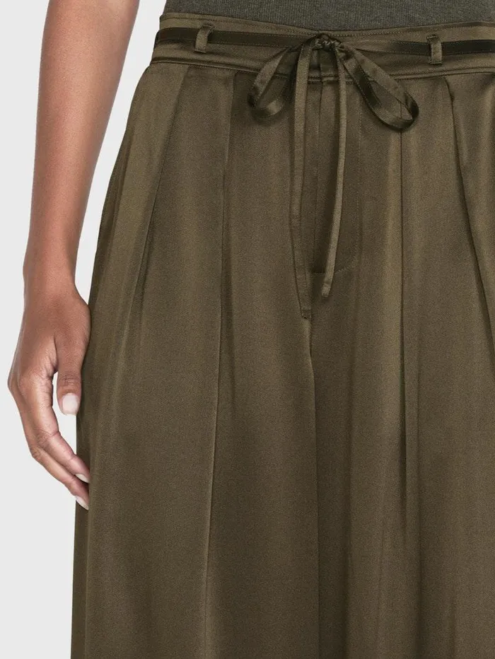 Women FRAME Pants Long Silk Trouser Women FRAME Pants Long Silk Trouser
