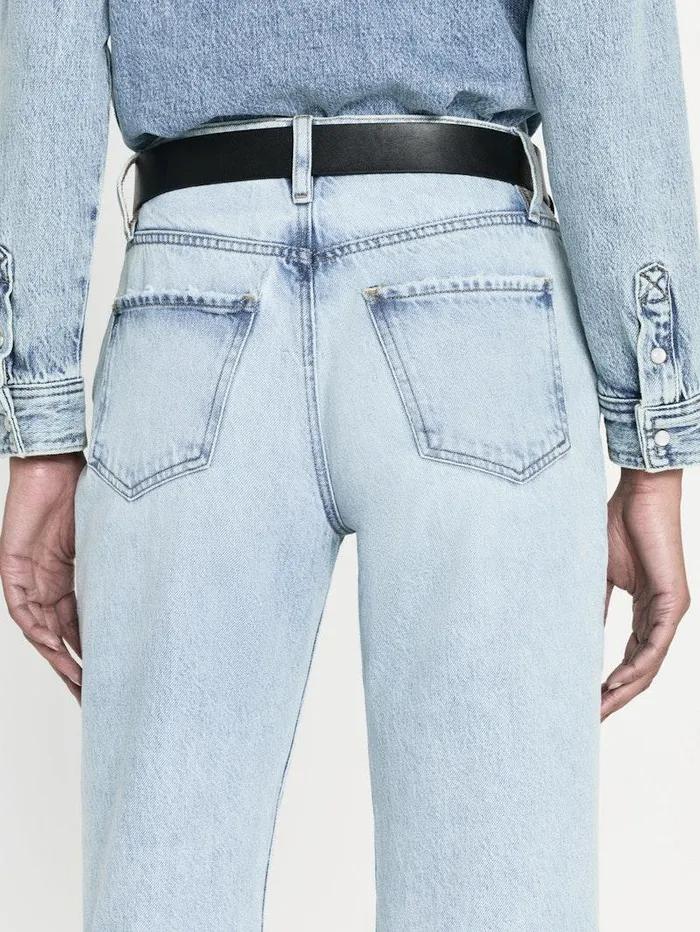 Women FRAME Straight Le Jane Crop Bite Hem Women FRAME Straight Le Jane Crop Bite Hem