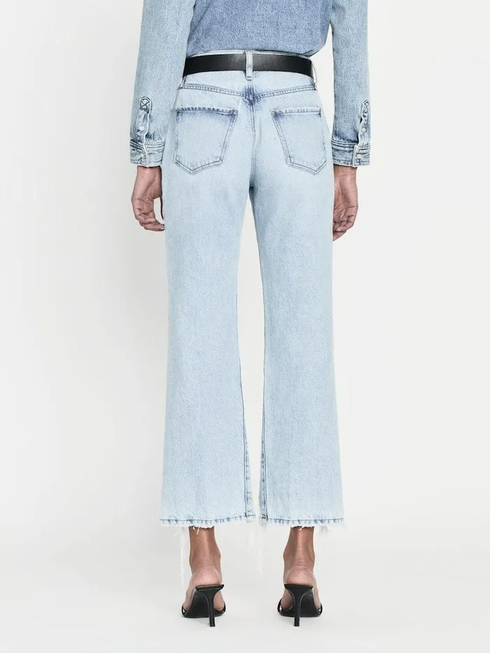 Women FRAME Straight Le Jane Crop Bite Hem Women FRAME Straight Le Jane Crop Bite Hem