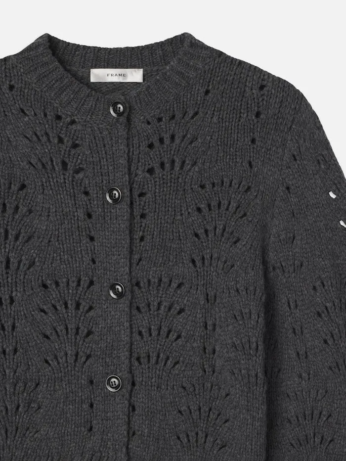 Women FRAME Sweaters Textured Stitch Cardigan Women FRAME Sweaters Textured Stitch Cardigan