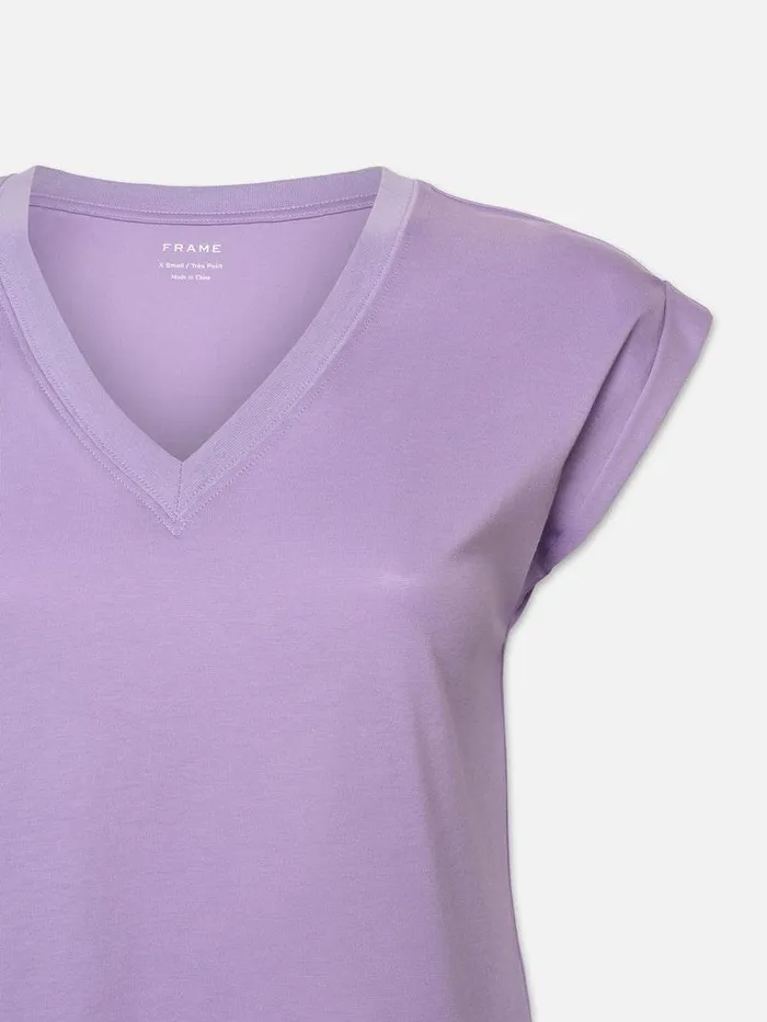 Women FRAME Tanks and Tees Easy VNeck Tee Women FRAME Tanks and Tees Easy VNeck Tee