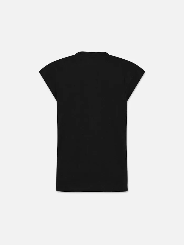 Women FRAME Tanks and Tees Le Mid Rise V Neck Tee Women FRAME Tanks and Tees Le Mid Rise V Neck Tee