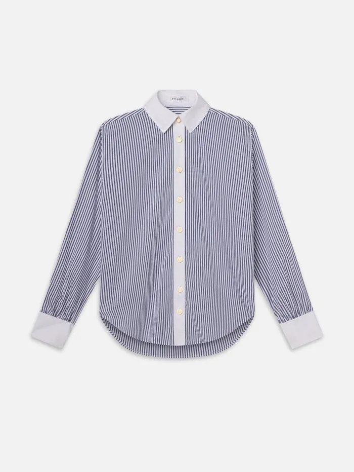 Women FRAME The Resort Edit The Borrowed Shirt