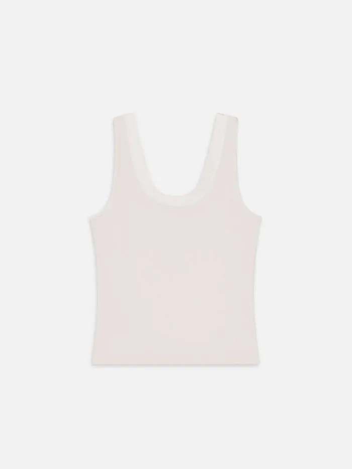 Women FRAME Tops and Blouses The Satin Trim Tank Women FRAME Tops and Blouses The Satin Trim Tank