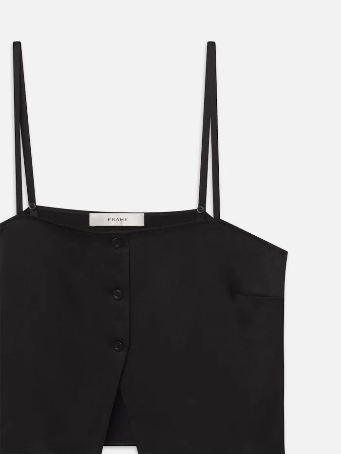 Women FRAME Tops and Blouses The Silk Button Cami