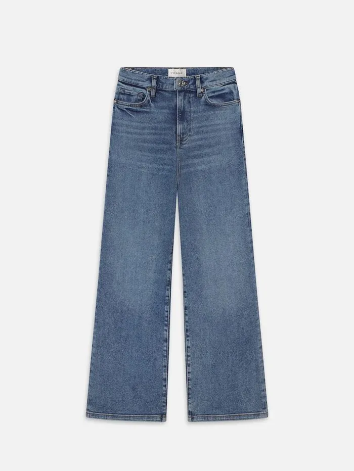 Women FRAME Wide Leg Le Pixie Slim Palazzo