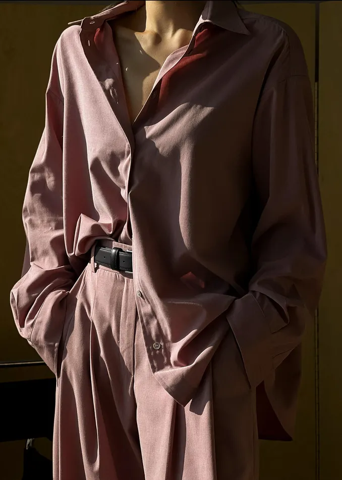 Women Gelso Shirt 8211 Rose The Frankie Shop Tops
