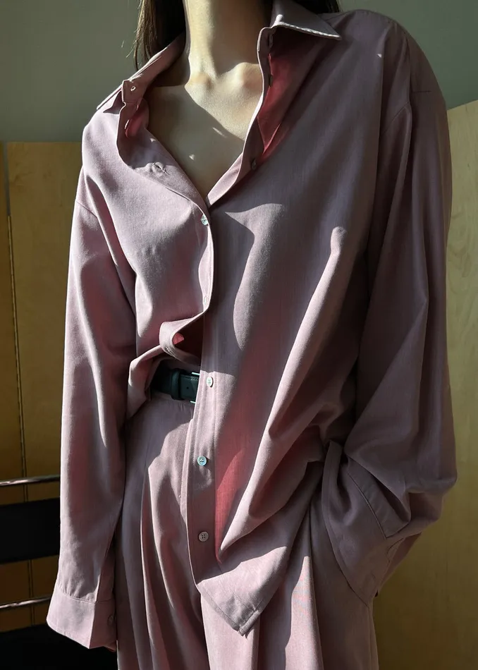 Women Gelso Shirt 8211 Rose The Frankie Shop Tops