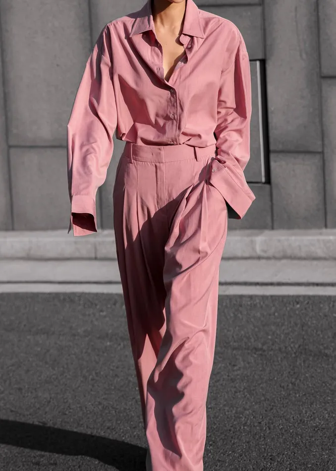 Women Gelso Shirt 8211 Rose The Frankie Shop Tops