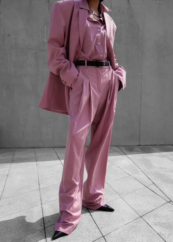 Women Gelso Shirt 8211 Rose The Frankie Shop Tops