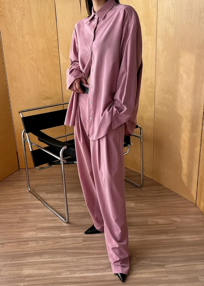 Women Gelso Shirt 8211 Rose The Frankie Shop Tops