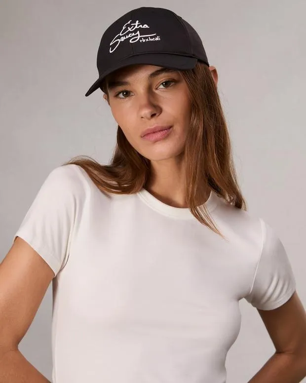 Women Hats and Gloves Rag and Bone Lucali Baseball Hat Black