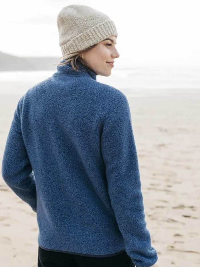 Women Hegen Full Zip Wool Fleece Coastal Fjord Finisterre Fleece