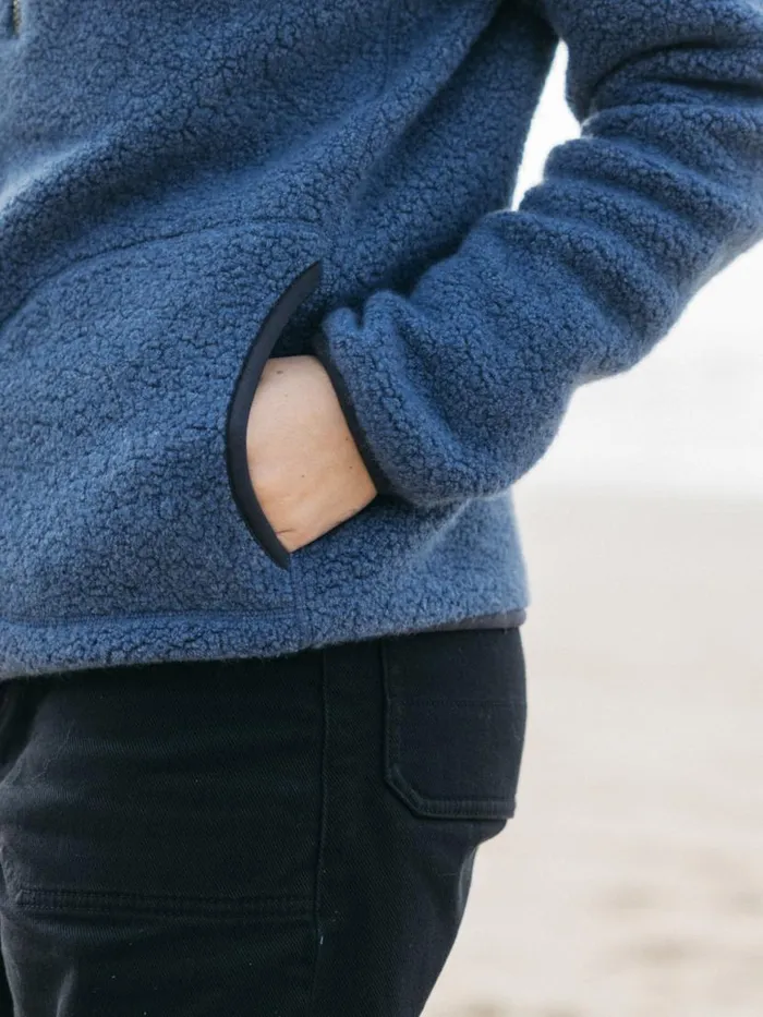 Women Hegen Full Zip Wool Fleece Coastal Fjord Finisterre Fleece