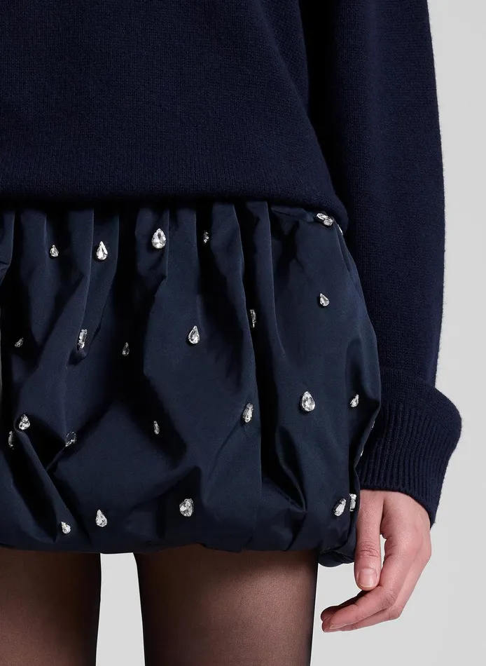 Women Holly Embellished Convertible Skirt Navy ALC Skirts