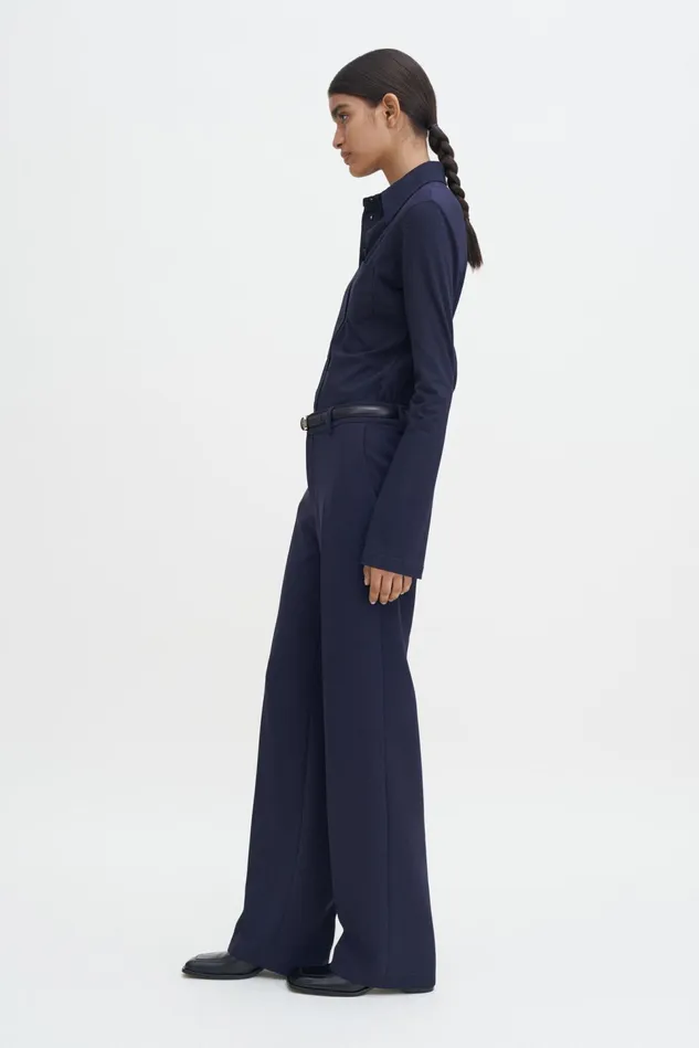 Women Hutton Trousers Navy Filippa K Trousers