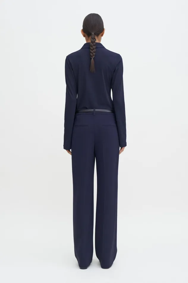 Women Hutton Trousers Navy Filippa K Trousers