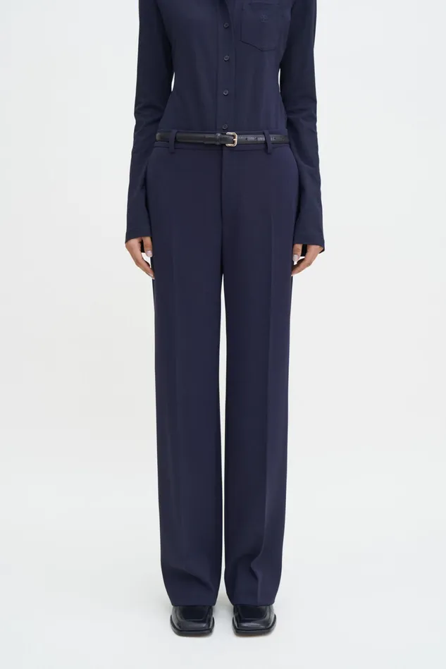 Women Hutton Trousers Navy Filippa K Trousers