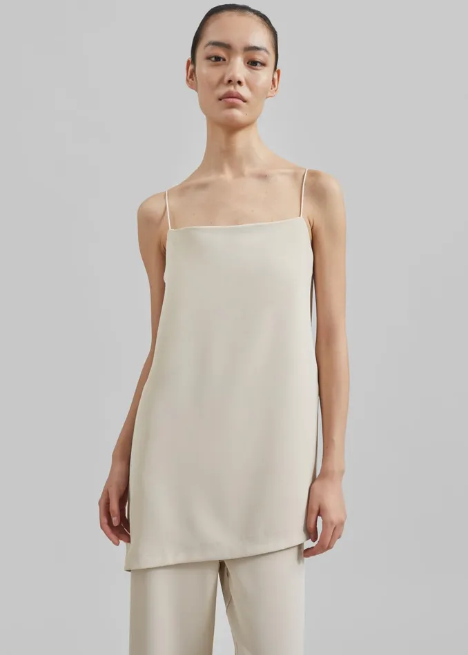 Women Imre Tank Top 8211 Beige The Frankie Shop Tops
