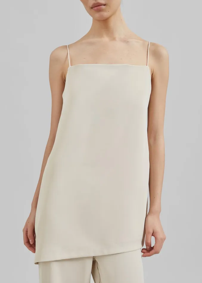 Women Imre Tank Top 8211 Beige The Frankie Shop Tops