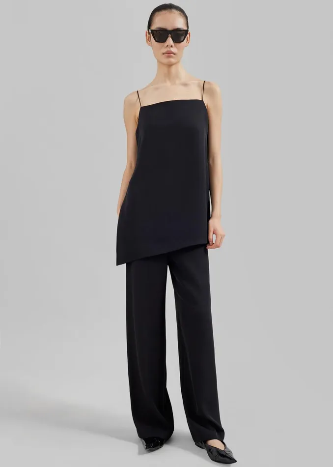 Women Imre Trousers 8211 Black The Frankie Shop Bottoms