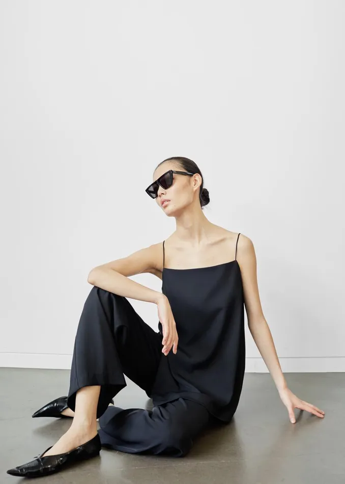 Women Imre Trousers 8211 Black The Frankie Shop Bottoms