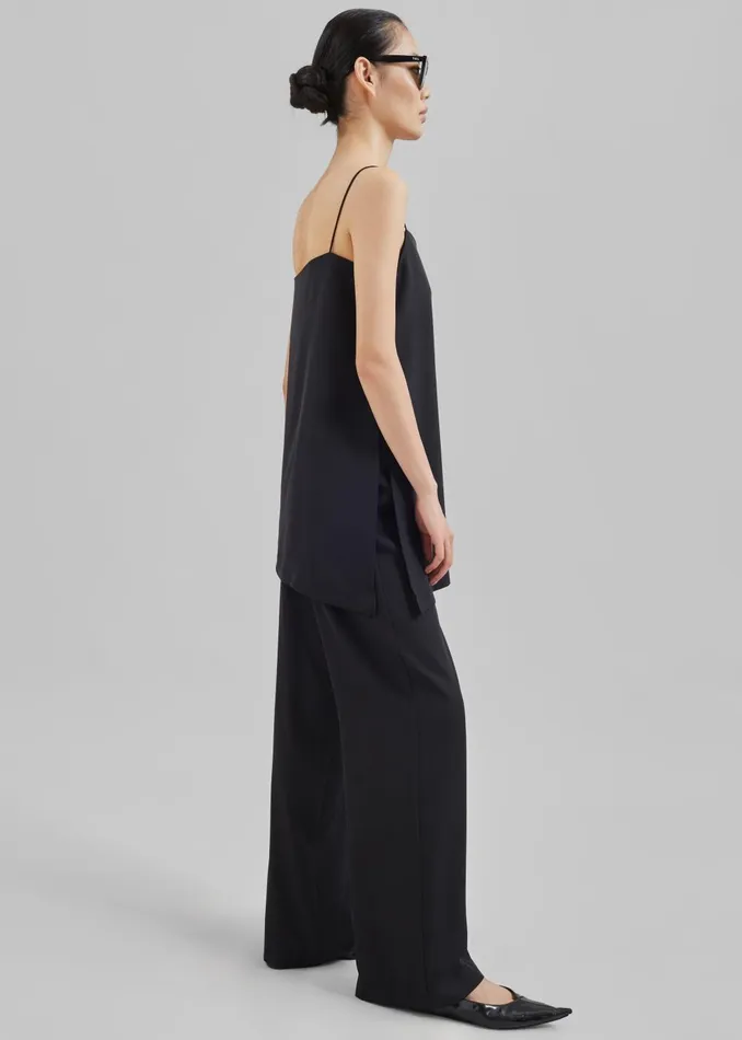 Women Imre Trousers 8211 Black The Frankie Shop Bottoms