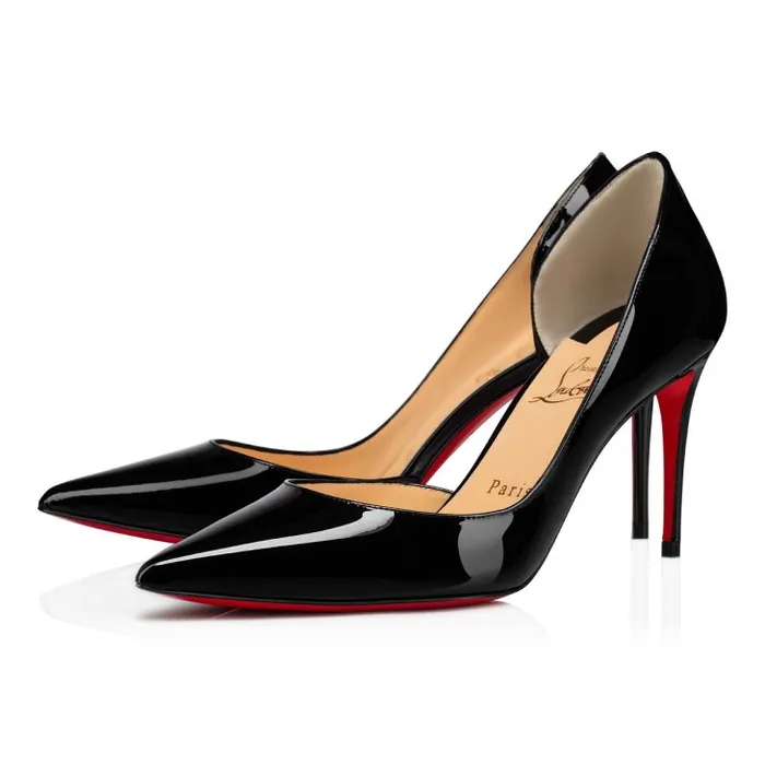 Women Iriza 85 Mm Pumps 8211 Patent Calf Leather 8211 Black Christian Louboutin Pumps