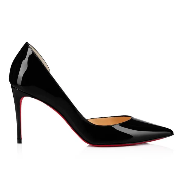 Women Iriza 85 Mm Pumps 8211 Patent Calf Leather 8211 Black Christian Louboutin Pumps