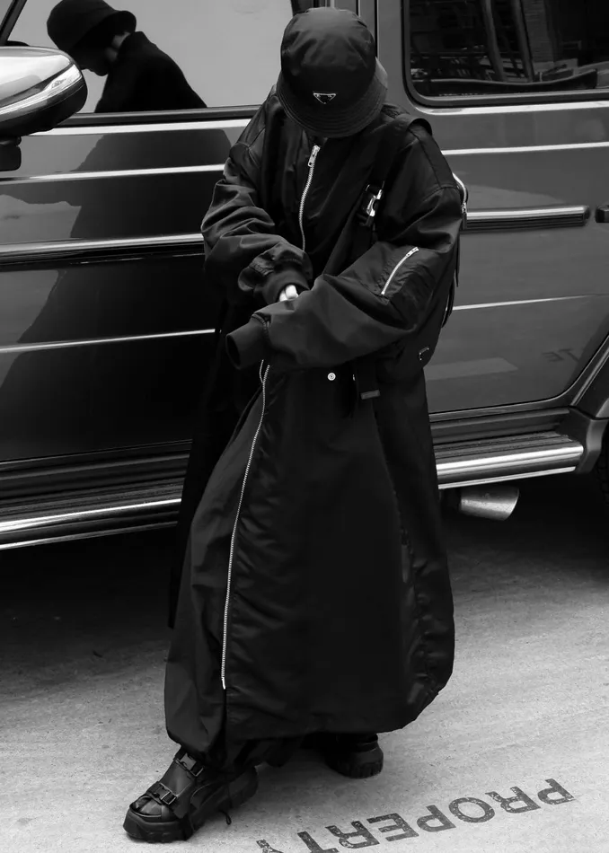 Women Isaac Oversized Bomber Coat 8211 Black The Frankie Shop Outerwear