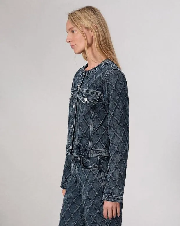 Women Jackets and Coats Rag and Bone Cora Quilted Jacket Karina Quilted