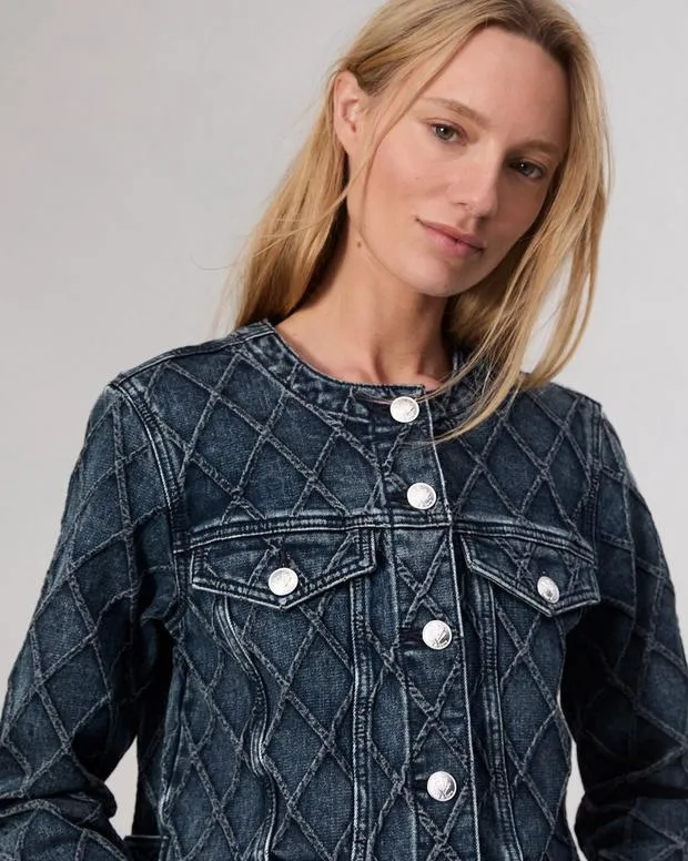 Women Jackets and Coats Rag and Bone Cora Quilted Jacket Karina Quilted